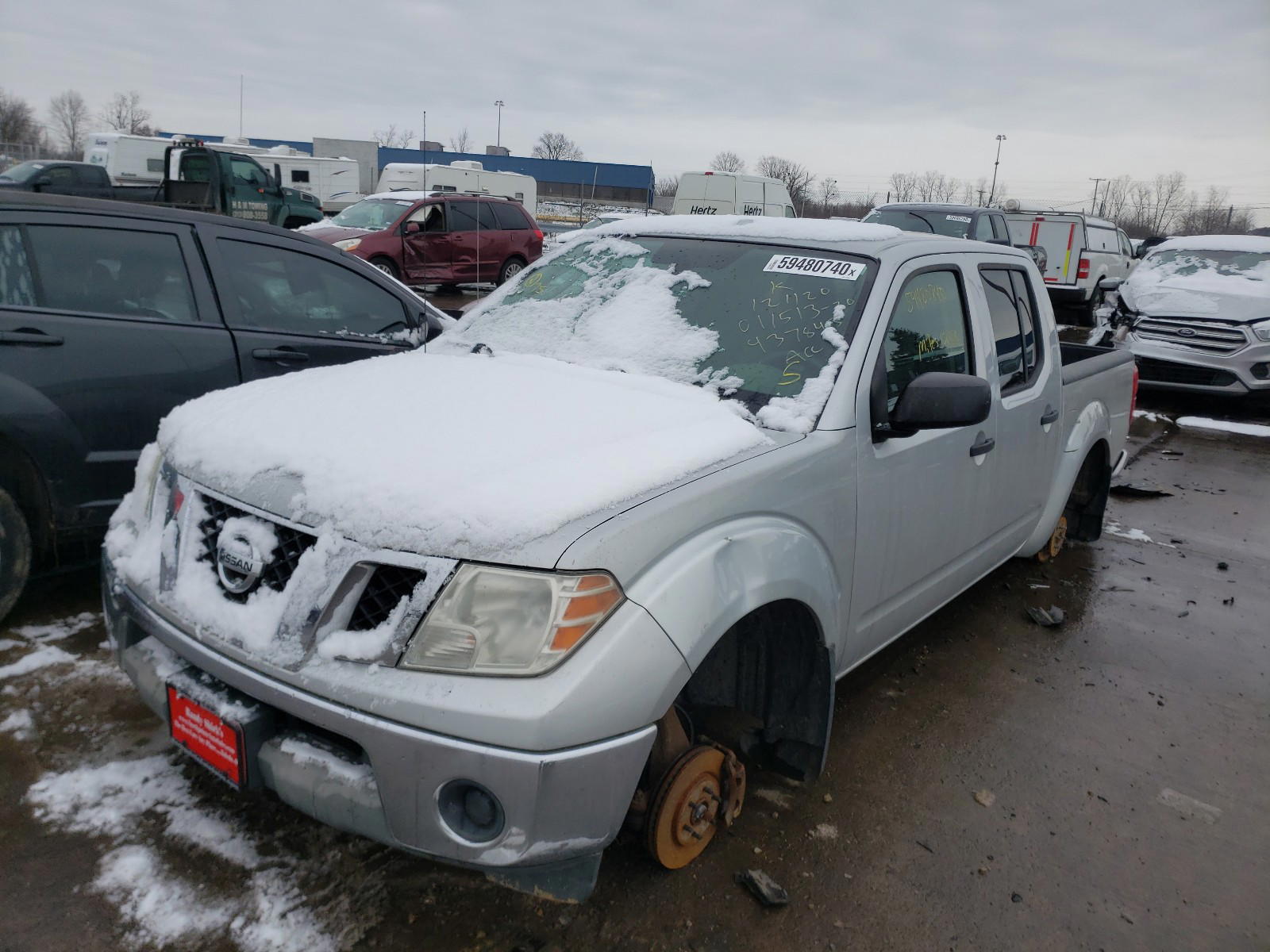 Photo 2 from auction – 2011 NISSAN FRONTIER S with VIN 1N6AD0EV3BC437843
