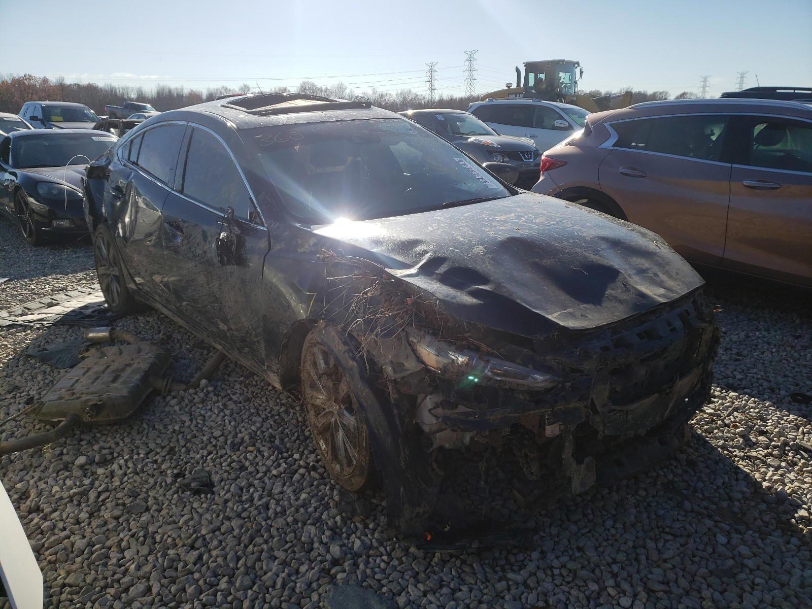 MAZDA 6 TOURING 2018 with VIN JM1GL1VM5J1306100 - Photo from auction