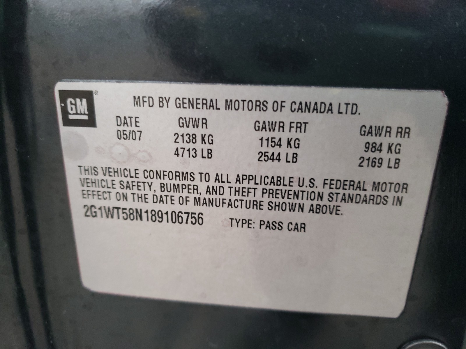Photo 10 from auction – 2014 CHEVROLET IMPALA LIM with VIN 2G1WB5E3XE1126701