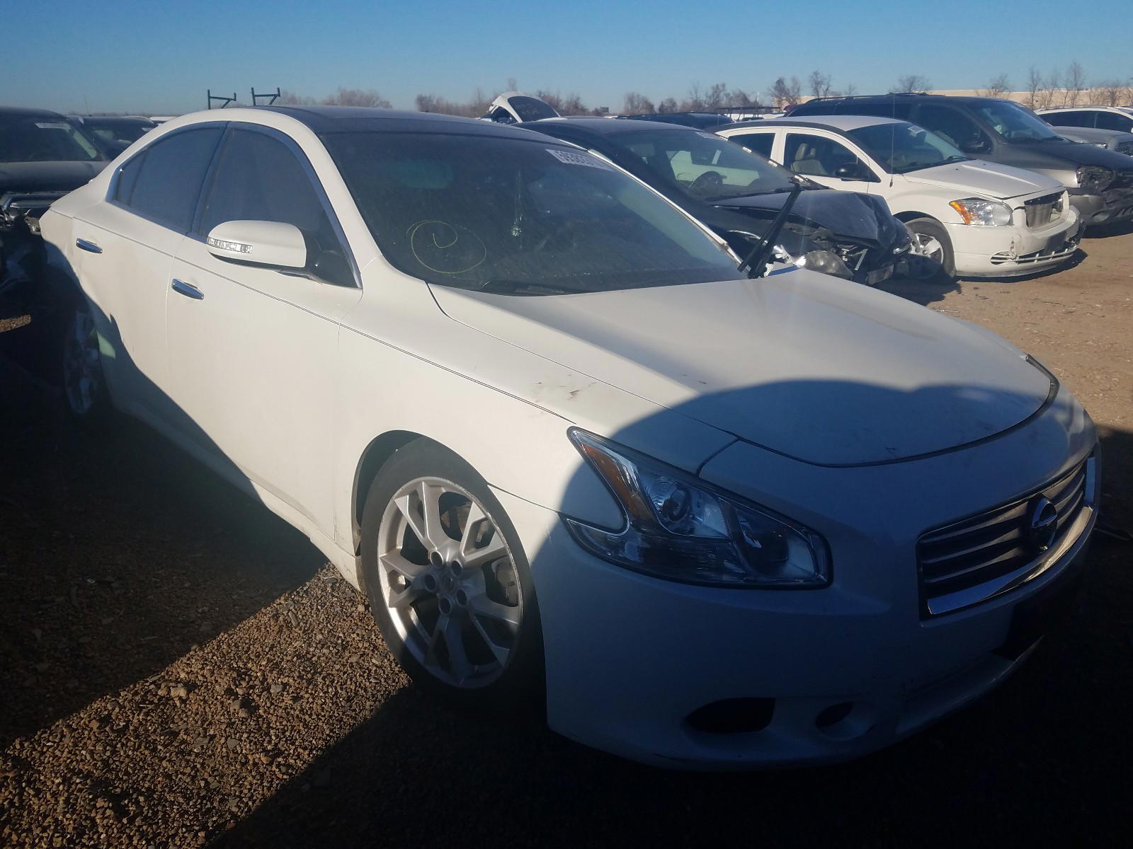 NISSAN MAXIMA S 2014 with VIN 1N4AA5AP1EC481964 - Photo from auction