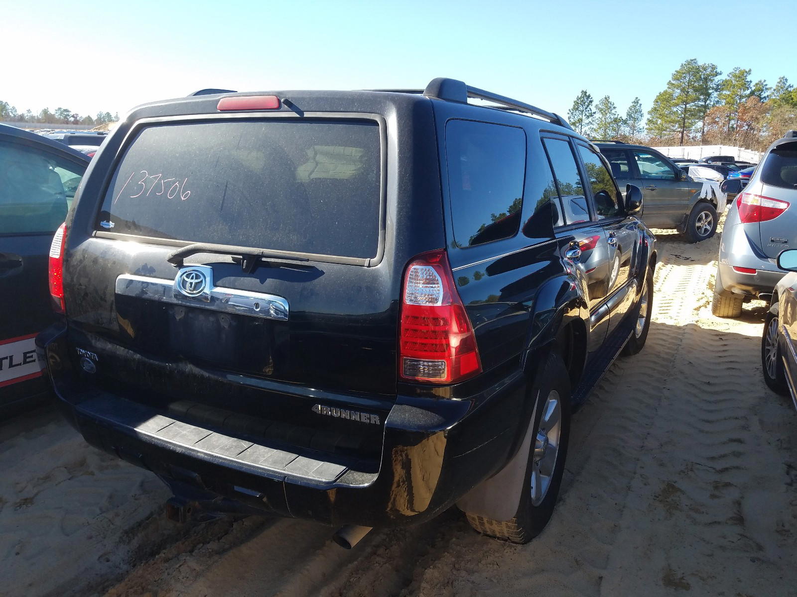 Photo 4 from auction – 2008 TOYOTA 4RUNNER SR with VIN JTEZU14R48K008284