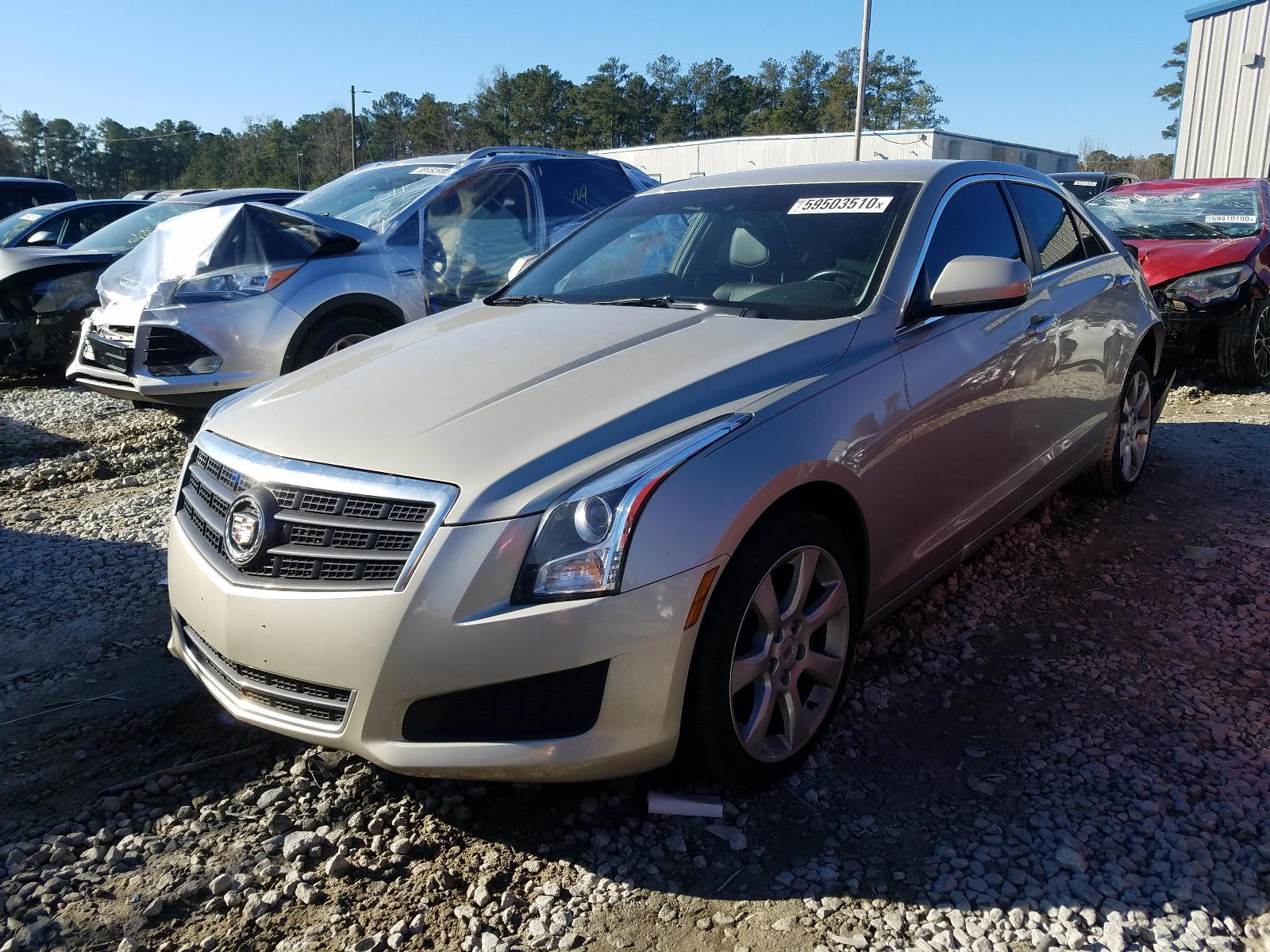 Photo 2 from auction – 2014 CADILLAC ATS with VIN 1G6AG5RX7E0107019