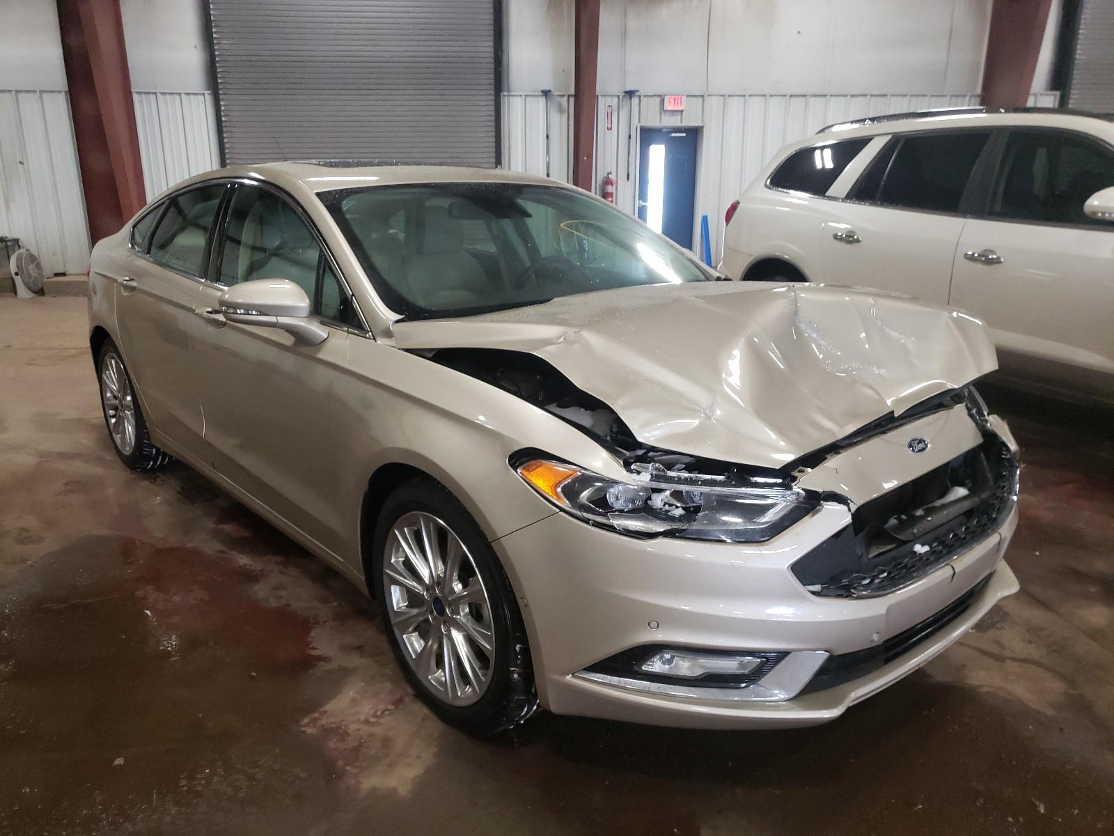 FORD FUSION TIT 2017 with VIN 3FA6P0D95HR194671 - Photo from auction
