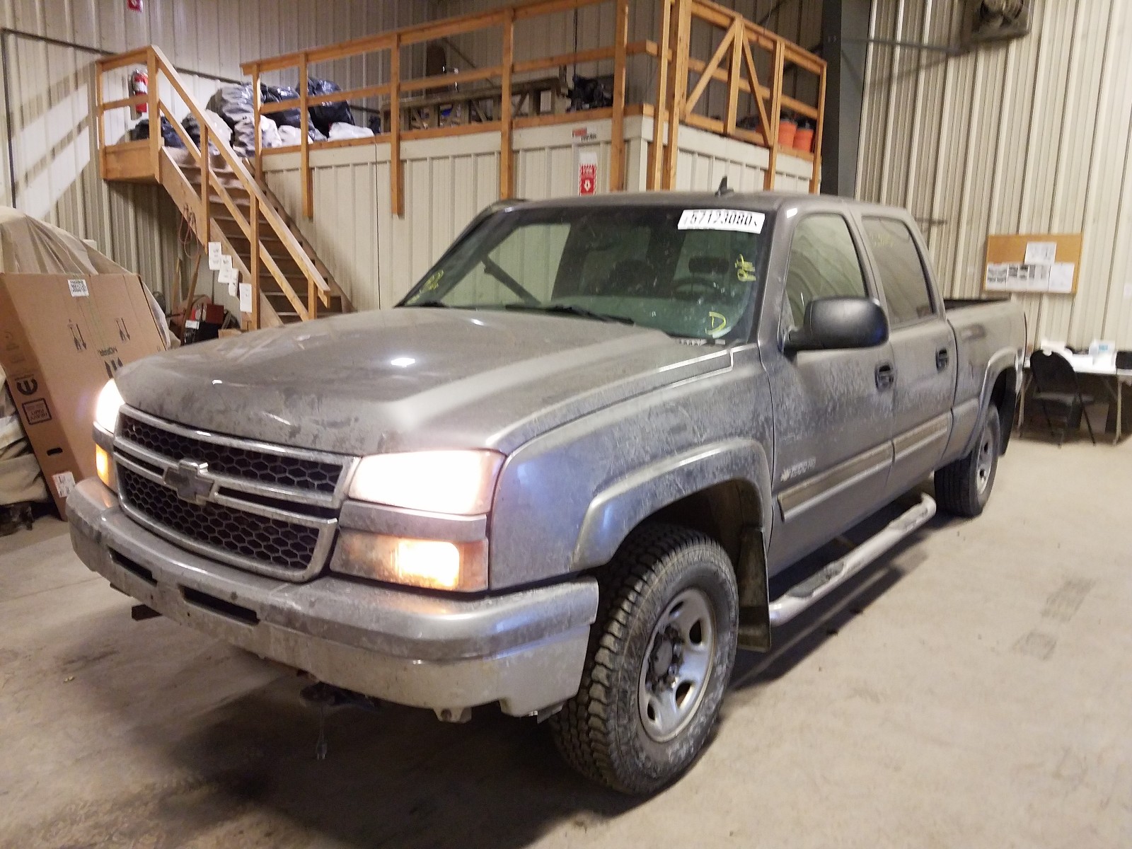 Photo 2 from auction – 2007 CHEVROLET SILVERADO with VIN 1GCGK13U57F194836