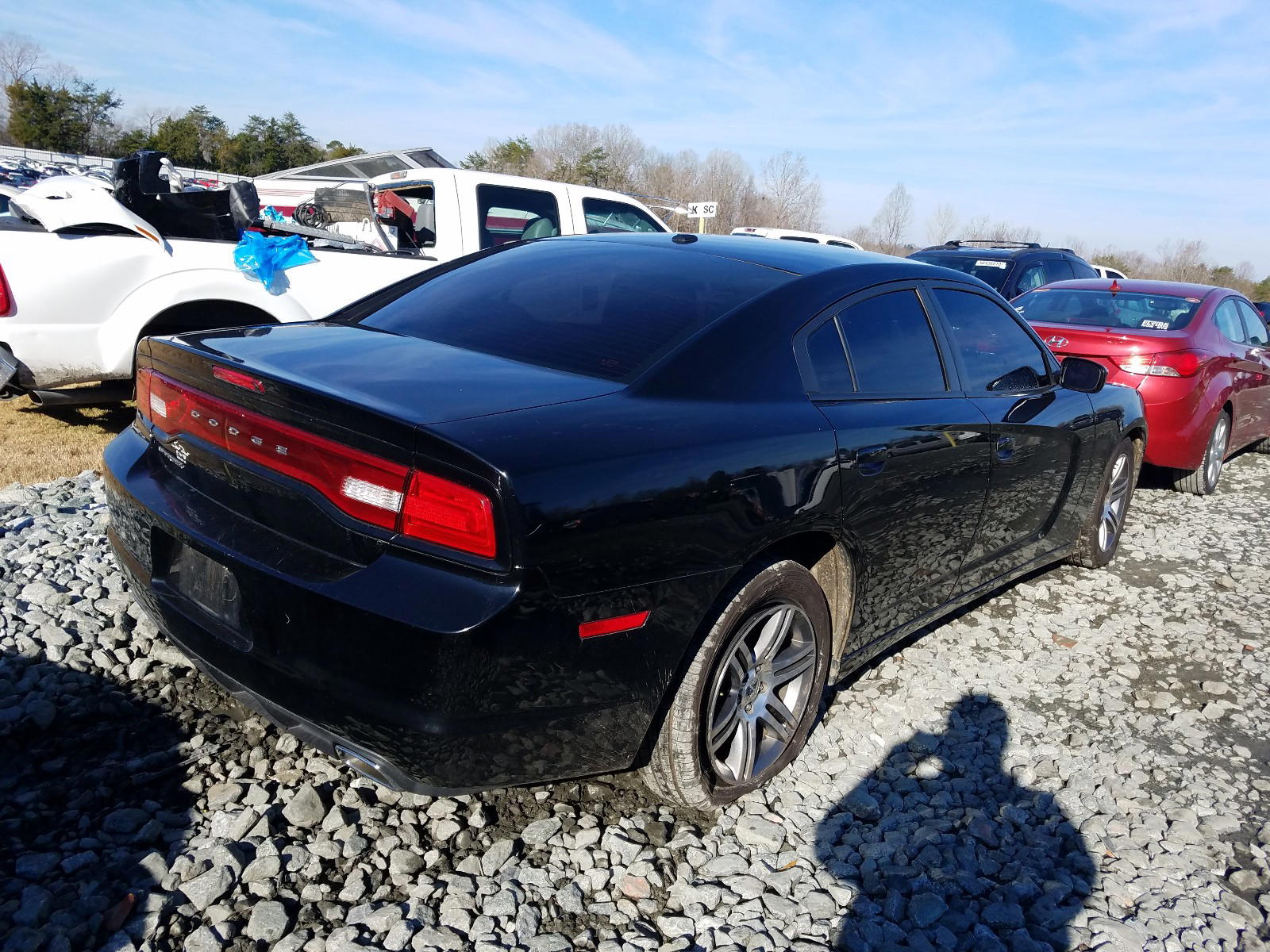 Photo 4 from auction – 2012 DODGE CHARGER SX with VIN 2C3CDXHG1CH126108