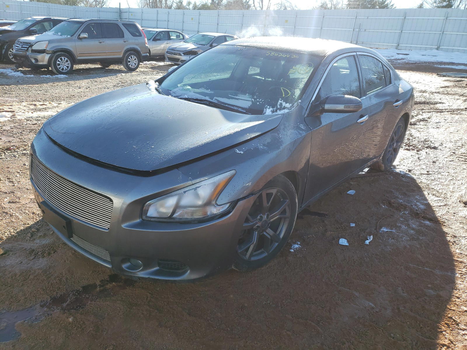 Photo 2 from auction – 2014 NISSAN MAXIMA S with VIN 1N4AA5AP4EC486995