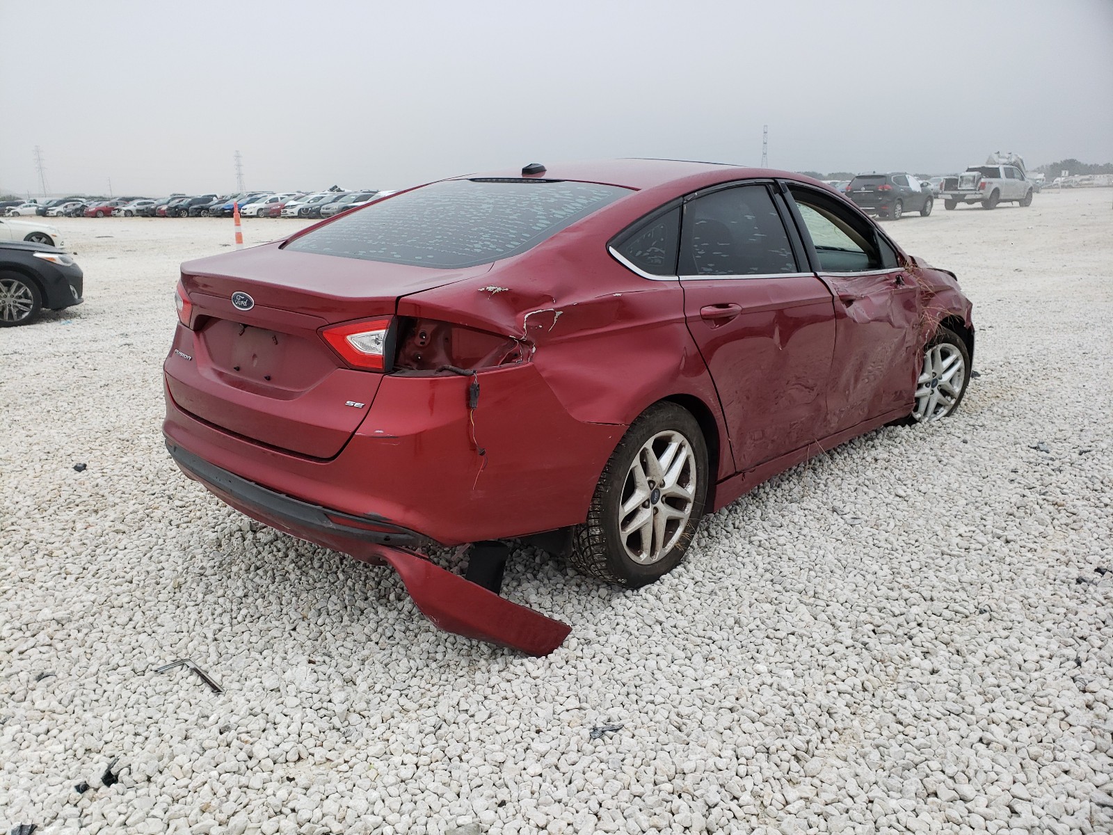 Photo 4 from auction – 2013 FORD FUSION SE with VIN 3FA6P0H73DR126159