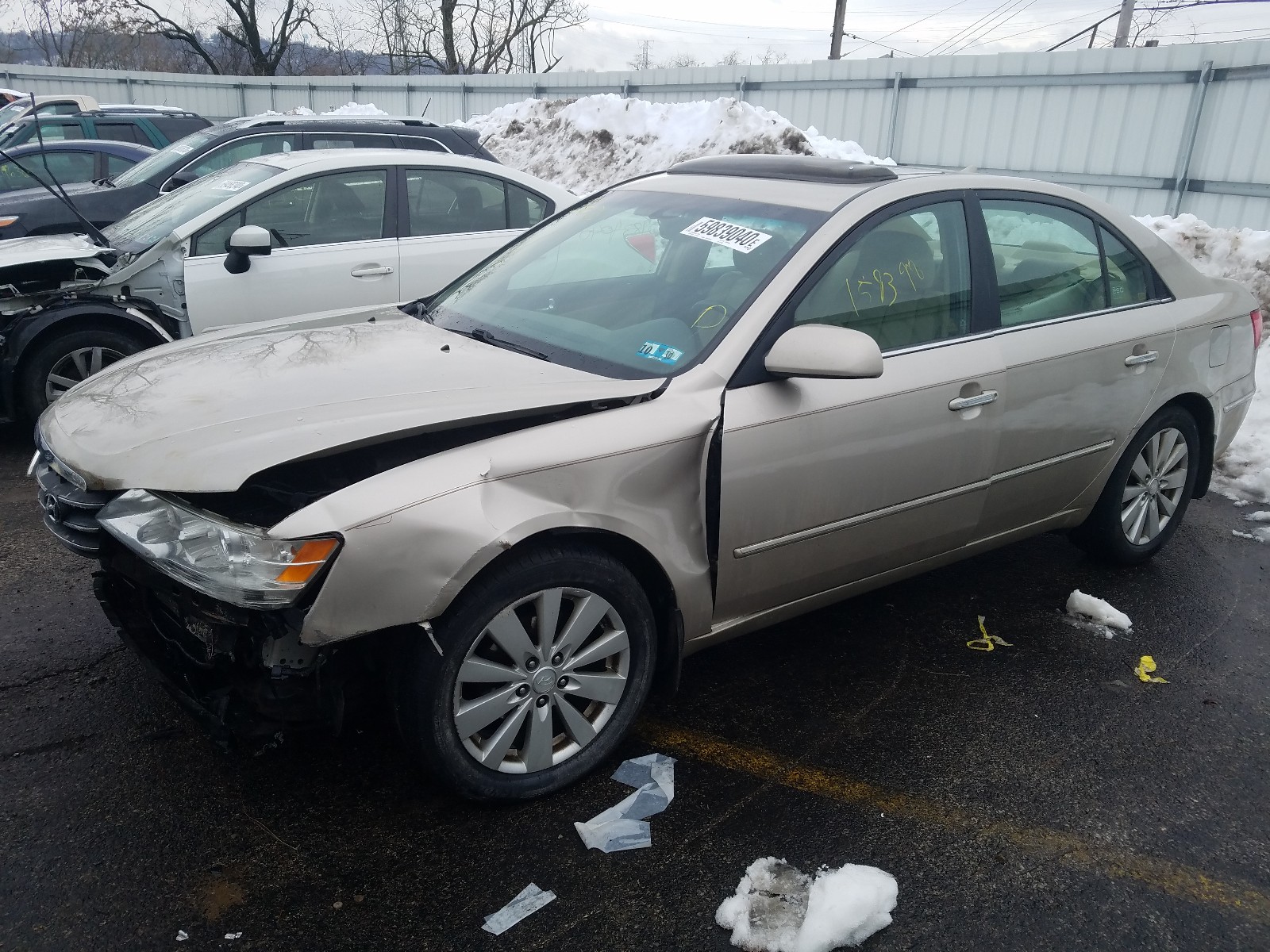 Photo 2 from auction – 2010 HYUNDAI SONATA SE with VIN 5NPEU4ACXAH621583