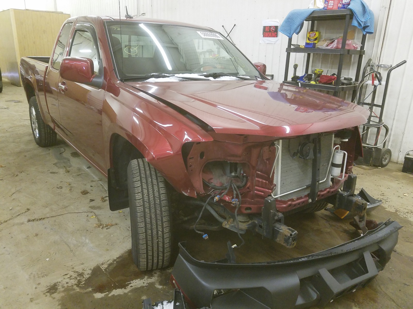 CHEVROLET COLORADO L 2010 with VIN 1GCESCDE8A8109610 - Photo from auction