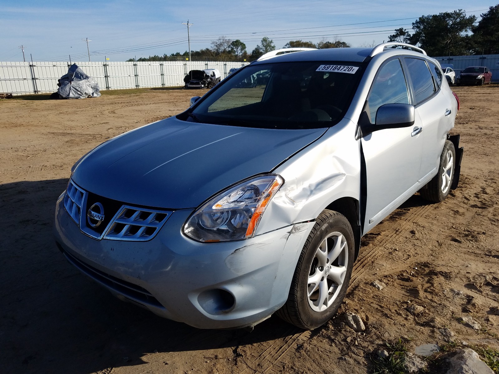 Photo 2 from auction – 2011 NISSAN ROGUE S with VIN JN8AS5MTXBW158026