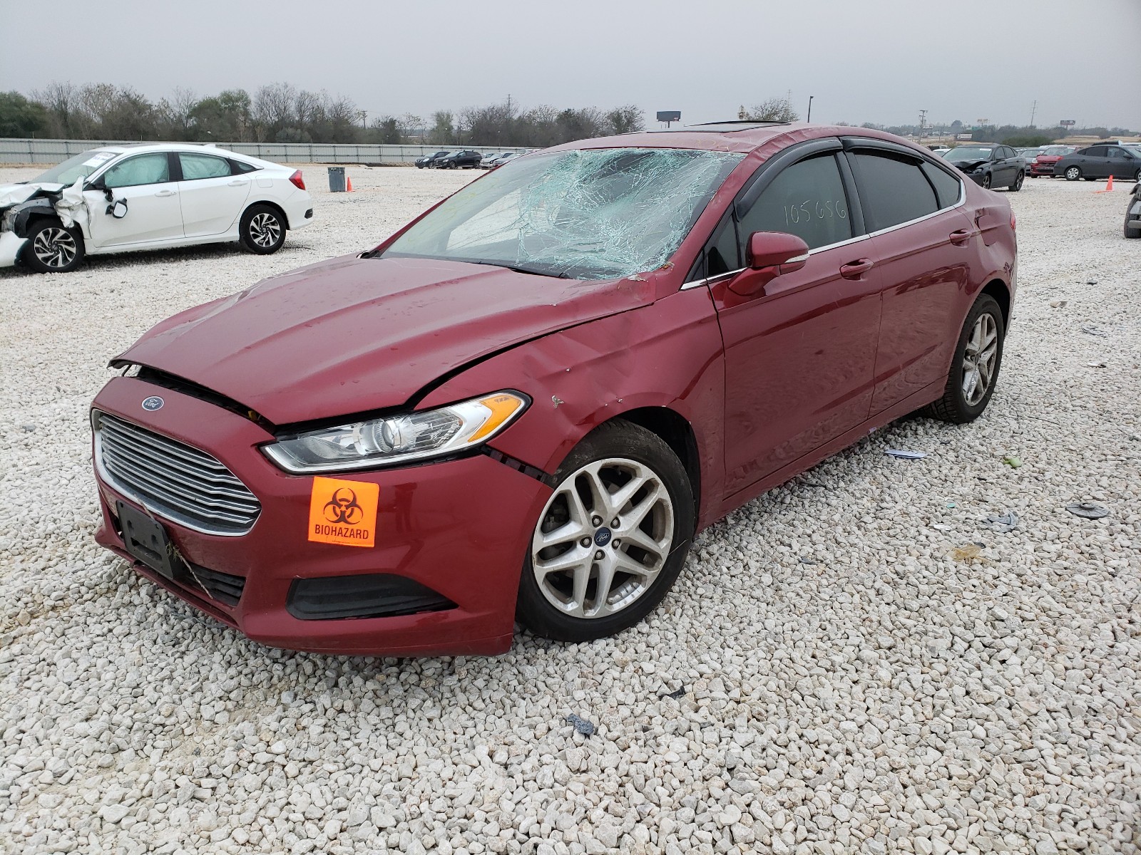 Photo 2 from auction – 2013 FORD FUSION SE with VIN 3FA6P0H73DR126159