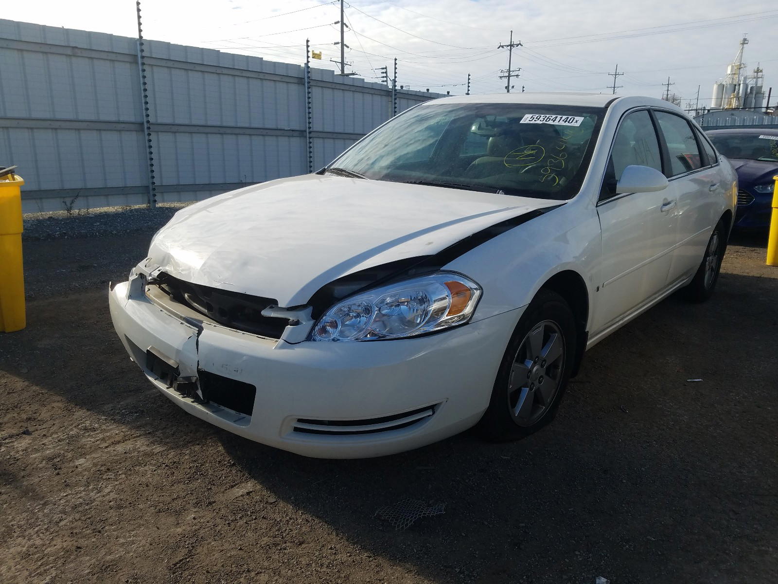Photo 2 from auction – 2008 CHEVROLET IMPALA LT with VIN 2G1WT58K989279771