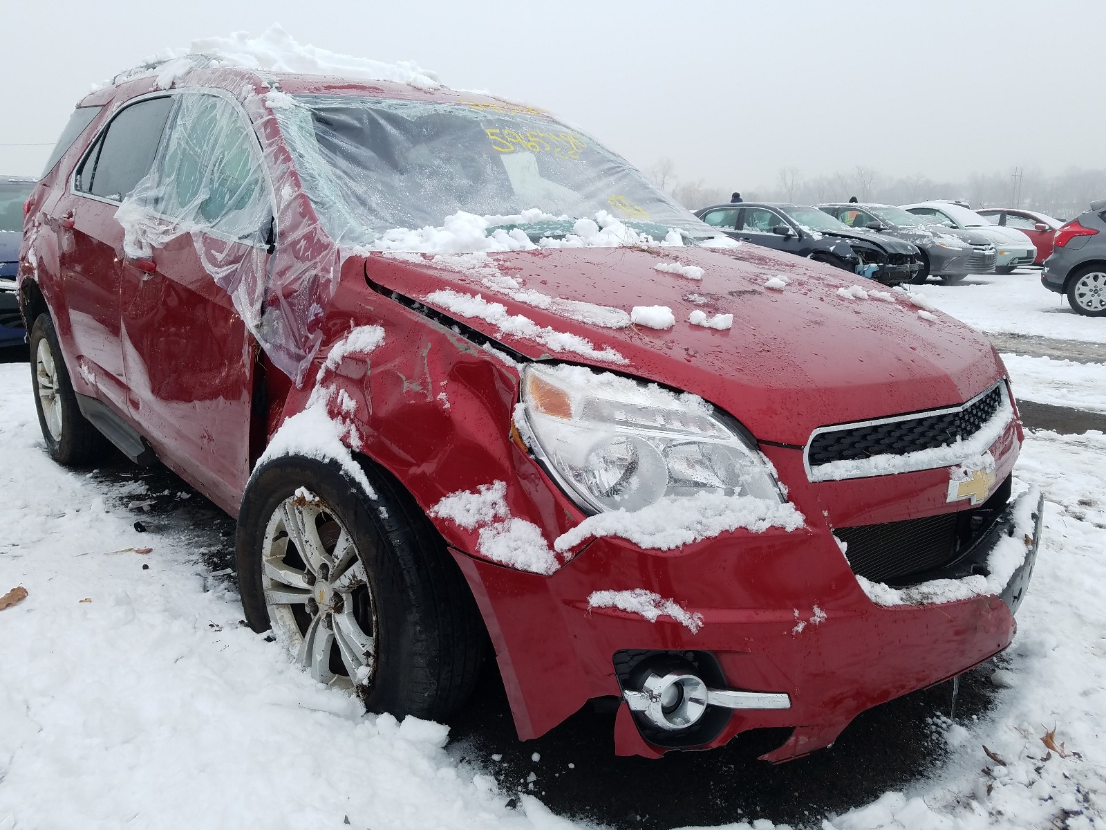 Photo 1 from auction – 2015 CHEVROLET EQUINOX LT with VIN 2GNFLGEKXF6329719