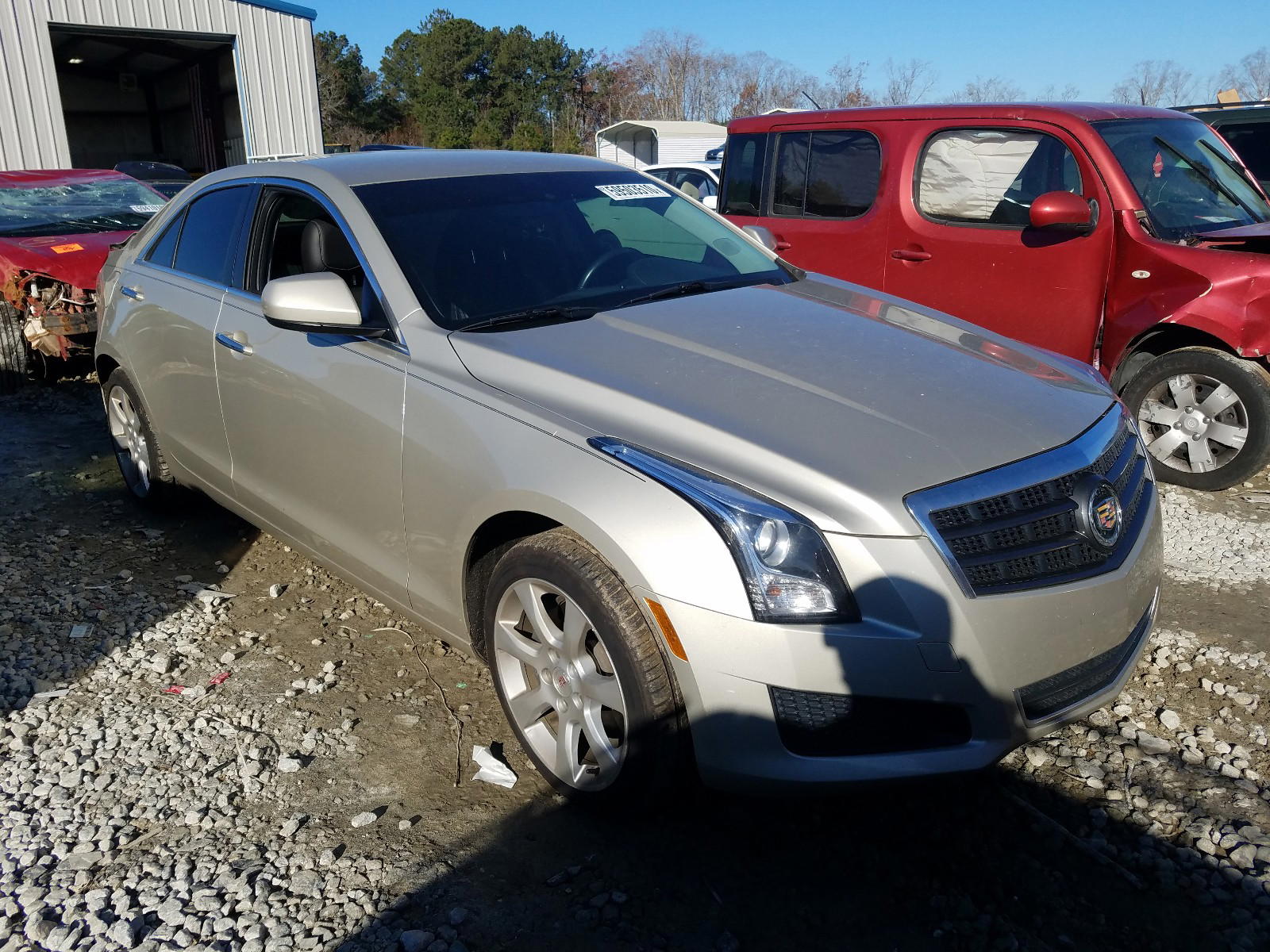 CADILLAC ATS 2014 with VIN 1G6AG5RX7E0107019 - Photo from auction