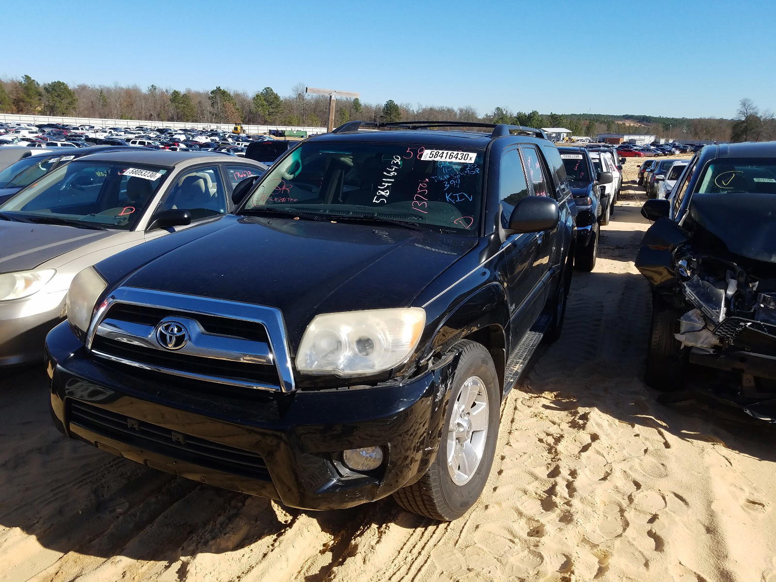 Photo 2 from auction – 2008 TOYOTA 4RUNNER SR with VIN JTEZU14R48K008284