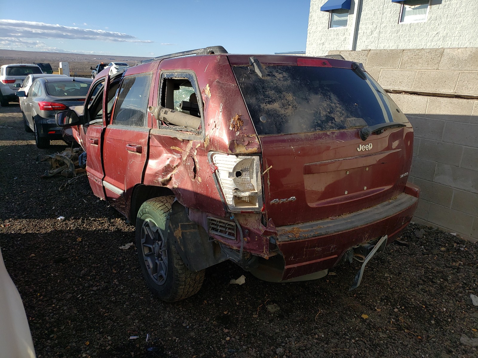 Photo 3 from auction – 2007 JEEP GRAND CHER with VIN 1J8GR48K27C514807