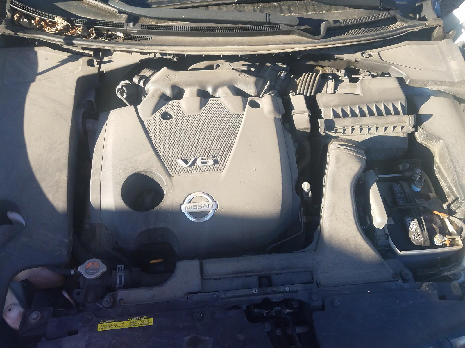 Photo 7 from auction – 2014 NISSAN MAXIMA S with VIN 1N4AA5AP1EC481964