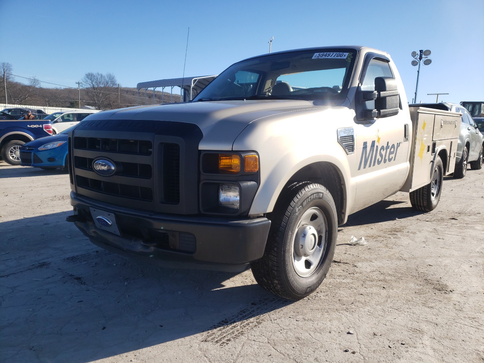 Photo 2 from auction – 2008 FORD F250 SUPER with VIN 1FDNF20578ED90648