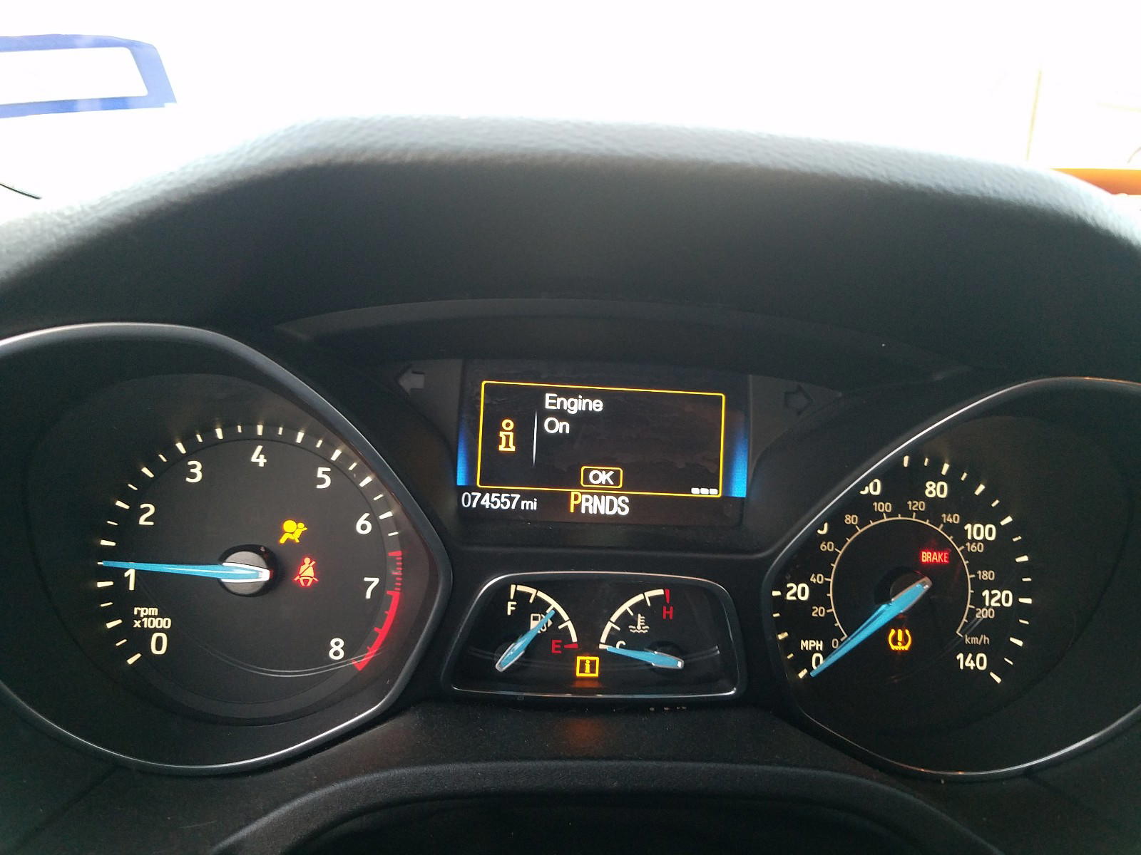 Photo 8 from auction – 2016 FORD FOCUS SE with VIN 1FADP3F22GL237899