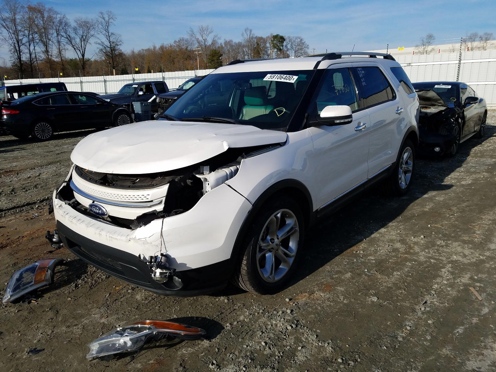 Photo 2 from auction – 2013 FORD EXPLORER L with VIN 1FM5K7F88DGB62599