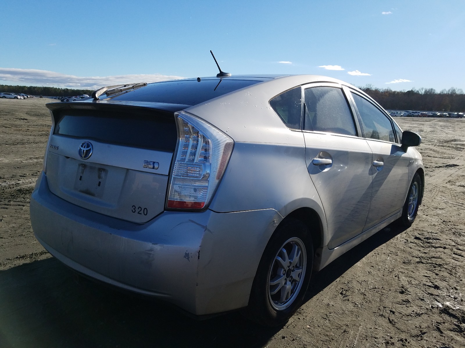 Photo 4 from auction – 2010 TOYOTA PRIUS with VIN JTDKN3DU9A0019298