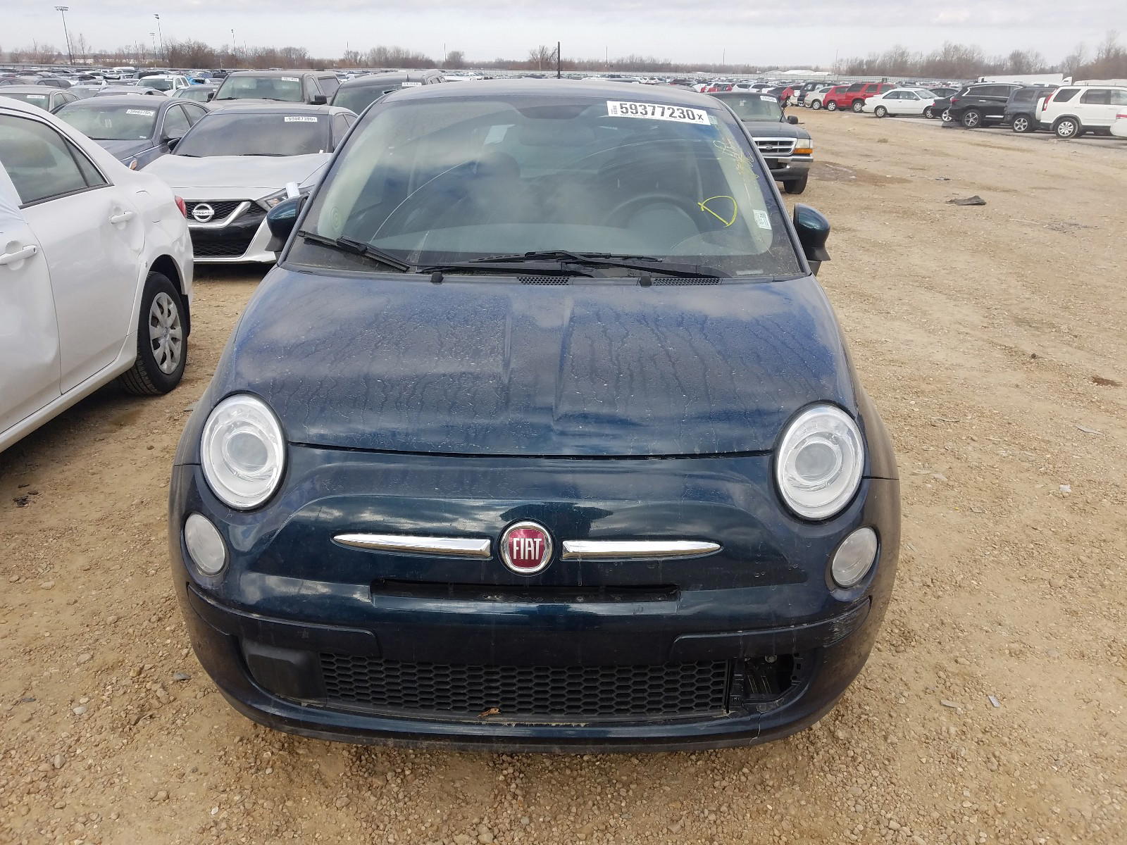 Photo 9 from auction – 2015 FIAT 500 POP with VIN 3C3CFFARXFT624688