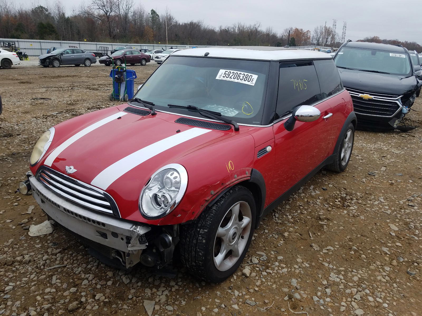 Photo 2 from auction – 2005 MINI COOPER with VIN WMWRC33485TJ66350