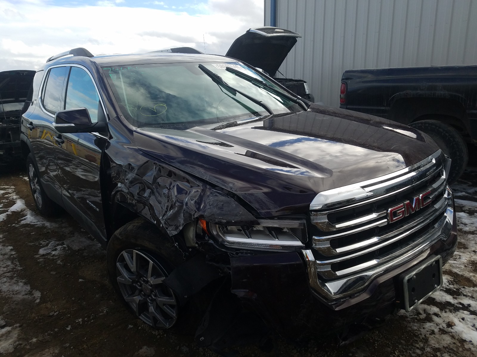 Photo 1 from auction – 2020 GMC ACADIA SLT with VIN 1GKKNULSXLZ160938