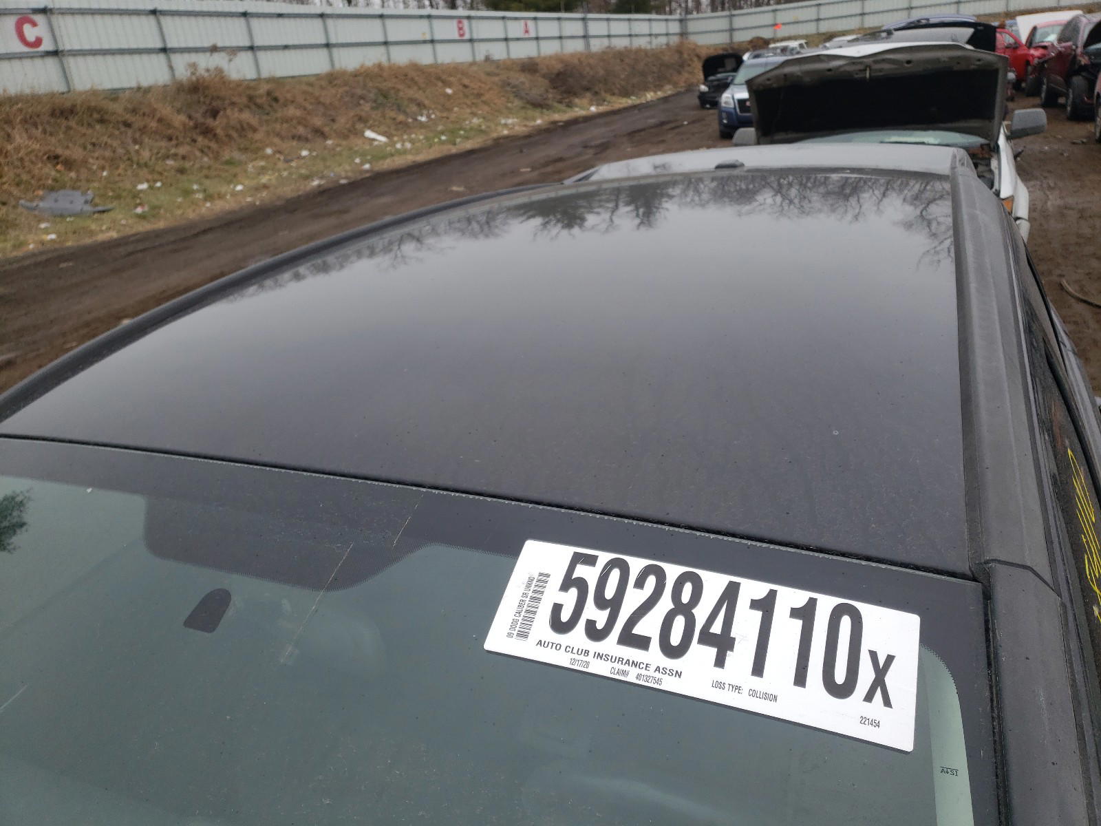 Photo 9 from auction – 2009 DODGE CALIBER SR with VIN 1B3HB68F29D221454
