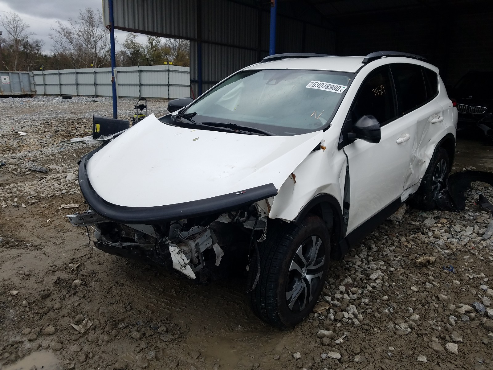 Photo 2 from auction – 2017 TOYOTA RAV4 LE with VIN JTMZFREV8HJ719310
