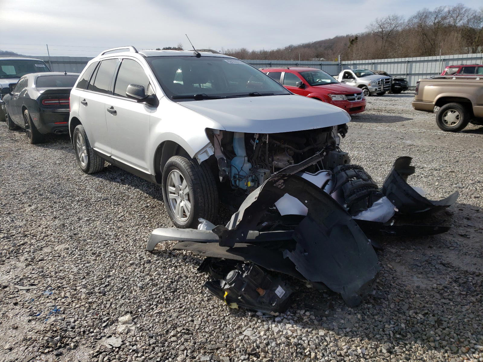 FORD EDGE SE 2013 with VIN 2FMDK3GC0DBA52001 - Photo from auction
