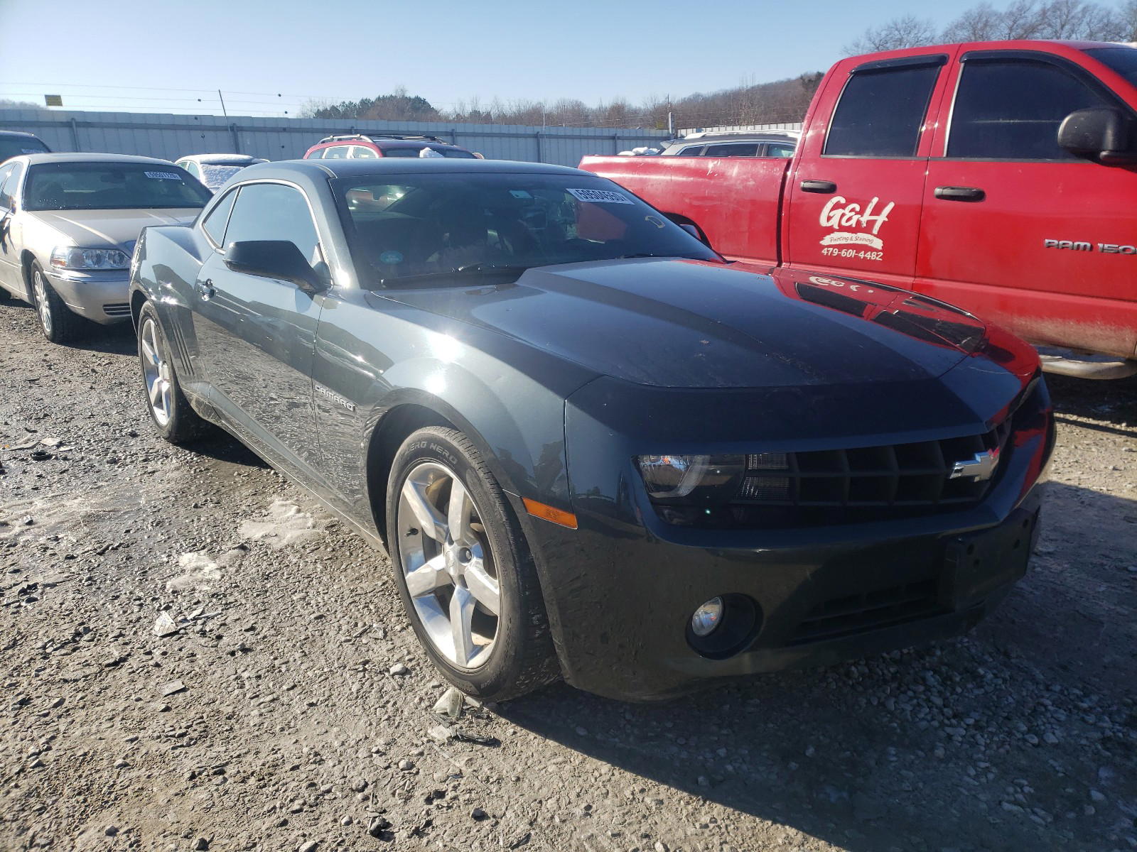 CHEVROLET CAMARO LT 2012 with VIN 2G1FB1E35C9158057 - Photo from auction