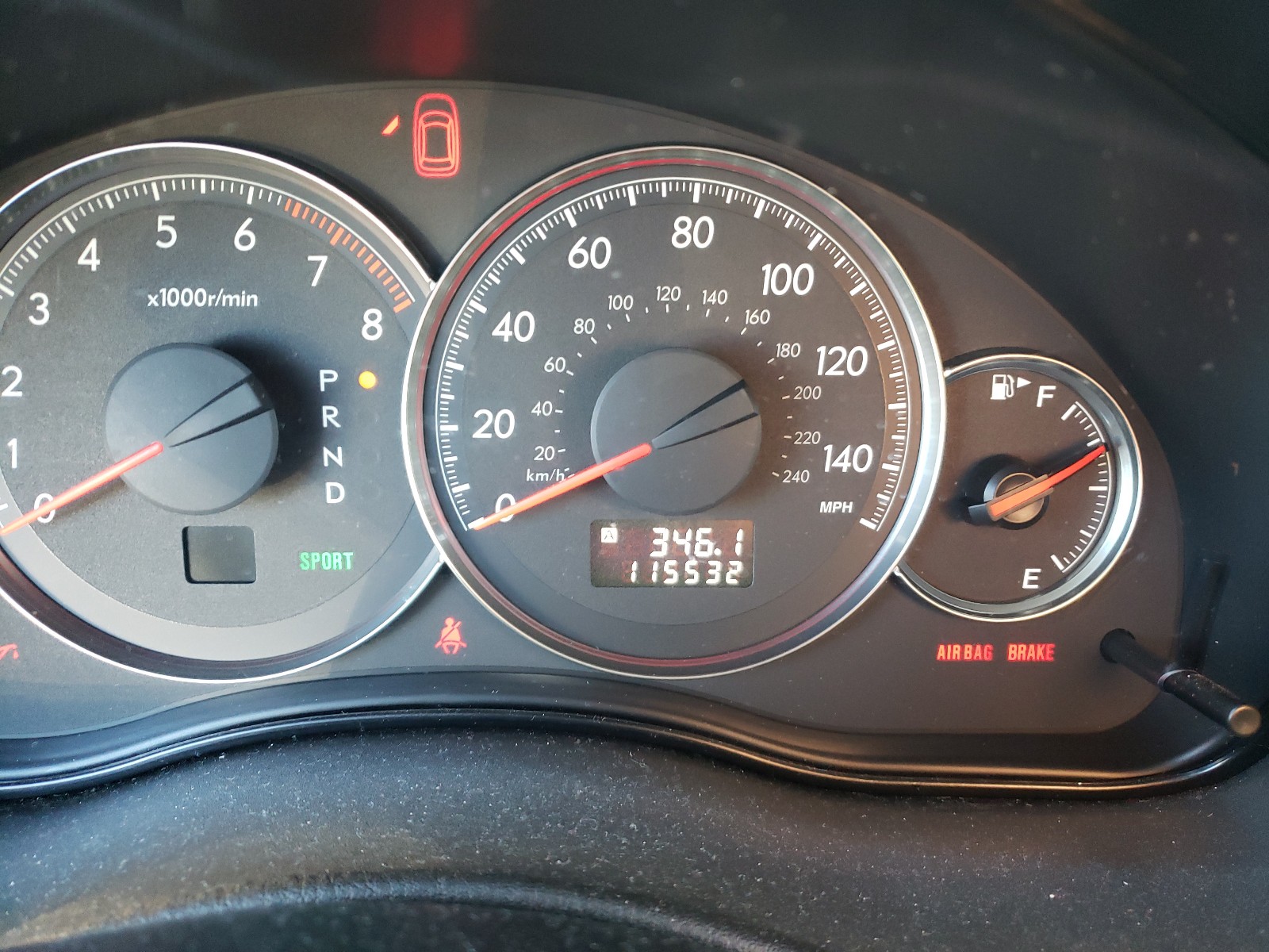 Фото 8 с аукциона – 2008 SUBARU LEGACY 2.5 с VIN 4S3BL616187226900