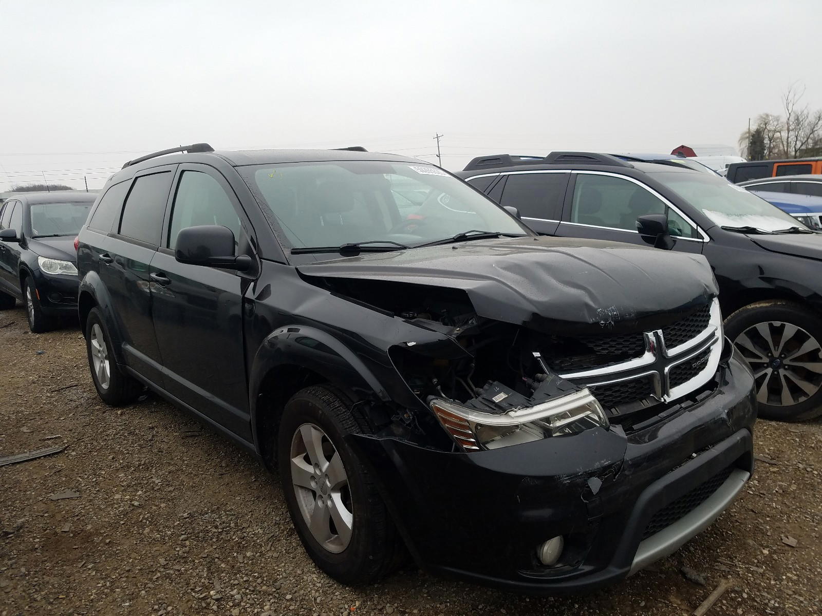 DODGE JOURNEY SX 2012 with VIN 3C4PDCBG4CT181058 - Photo from auction