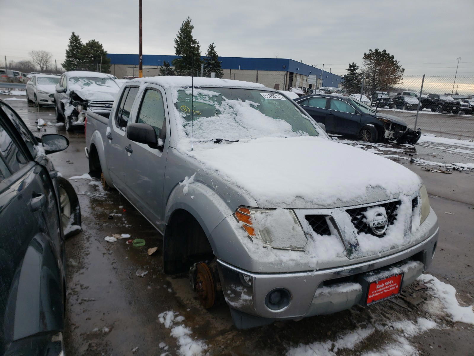 NISSAN FRONTIER S 2011 with VIN 1N6AD0EV3BC437843 - Photo from auction