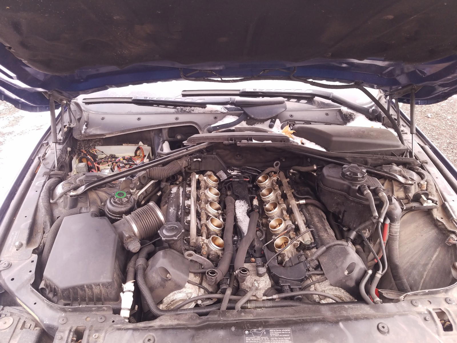 Photo 7 from auction – 2006 BMW M5 with VIN WBSNB93526B581180