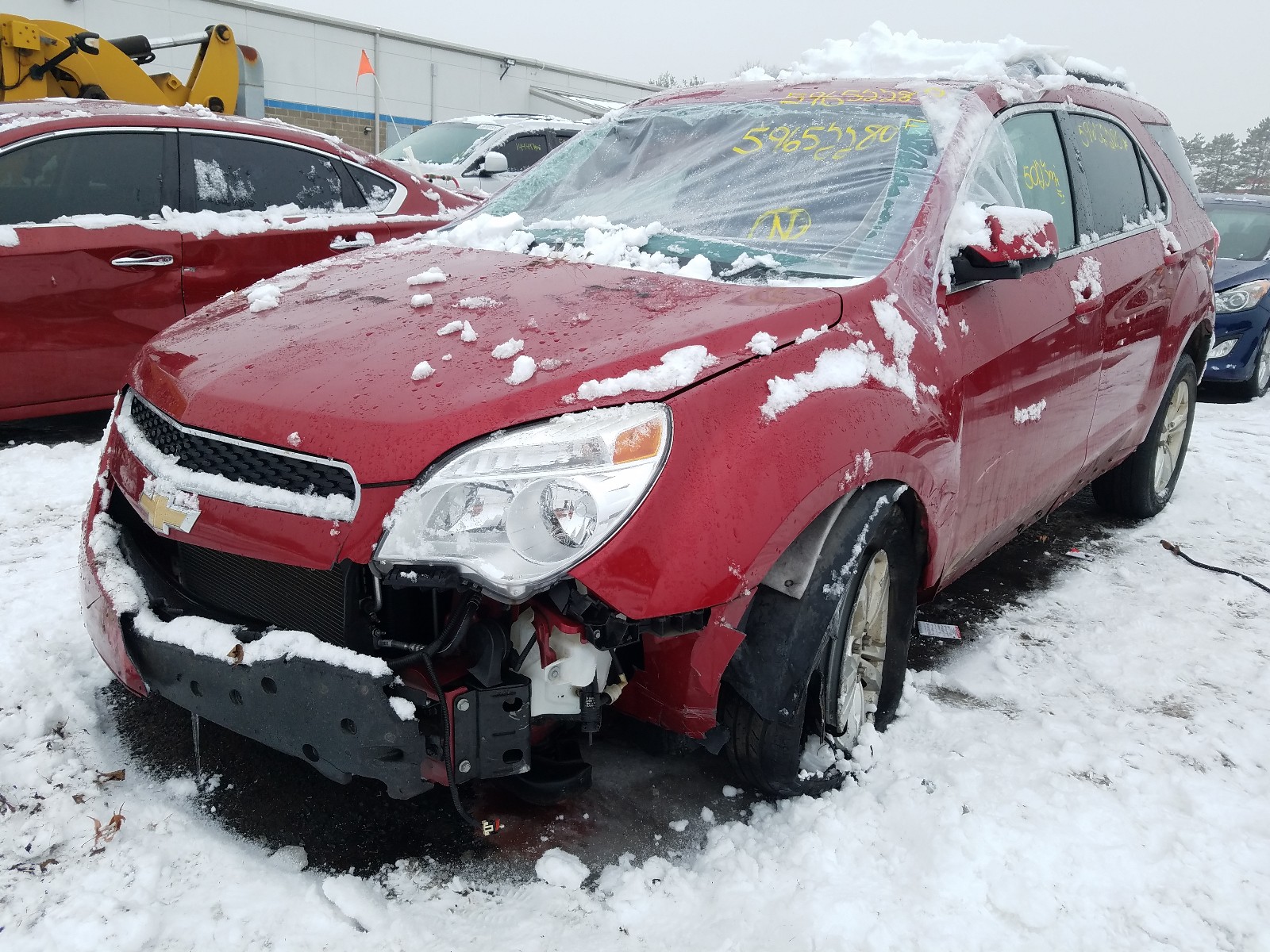 Photo 2 from auction – 2015 CHEVROLET EQUINOX LT with VIN 2GNFLGEKXF6329719