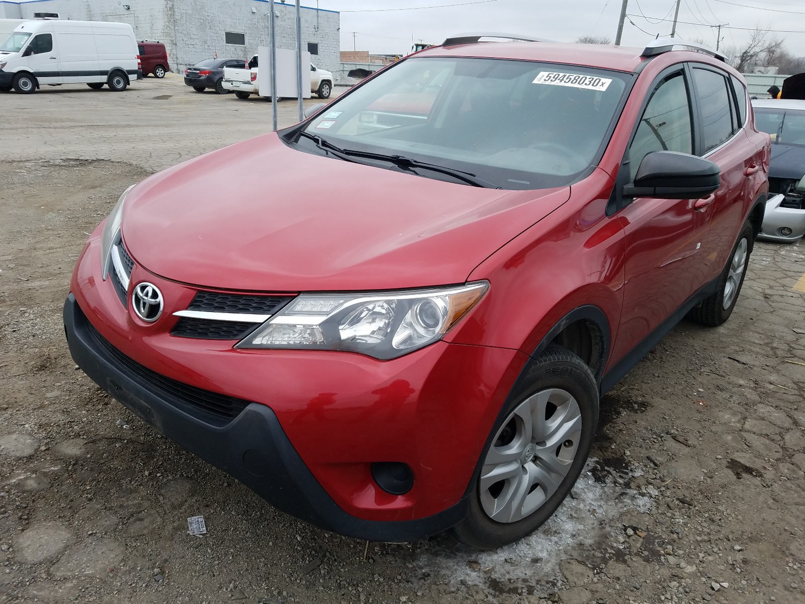 Photo 2 from auction – 2015 TOYOTA RAV4 LE with VIN JTMZFREV6FJ056493