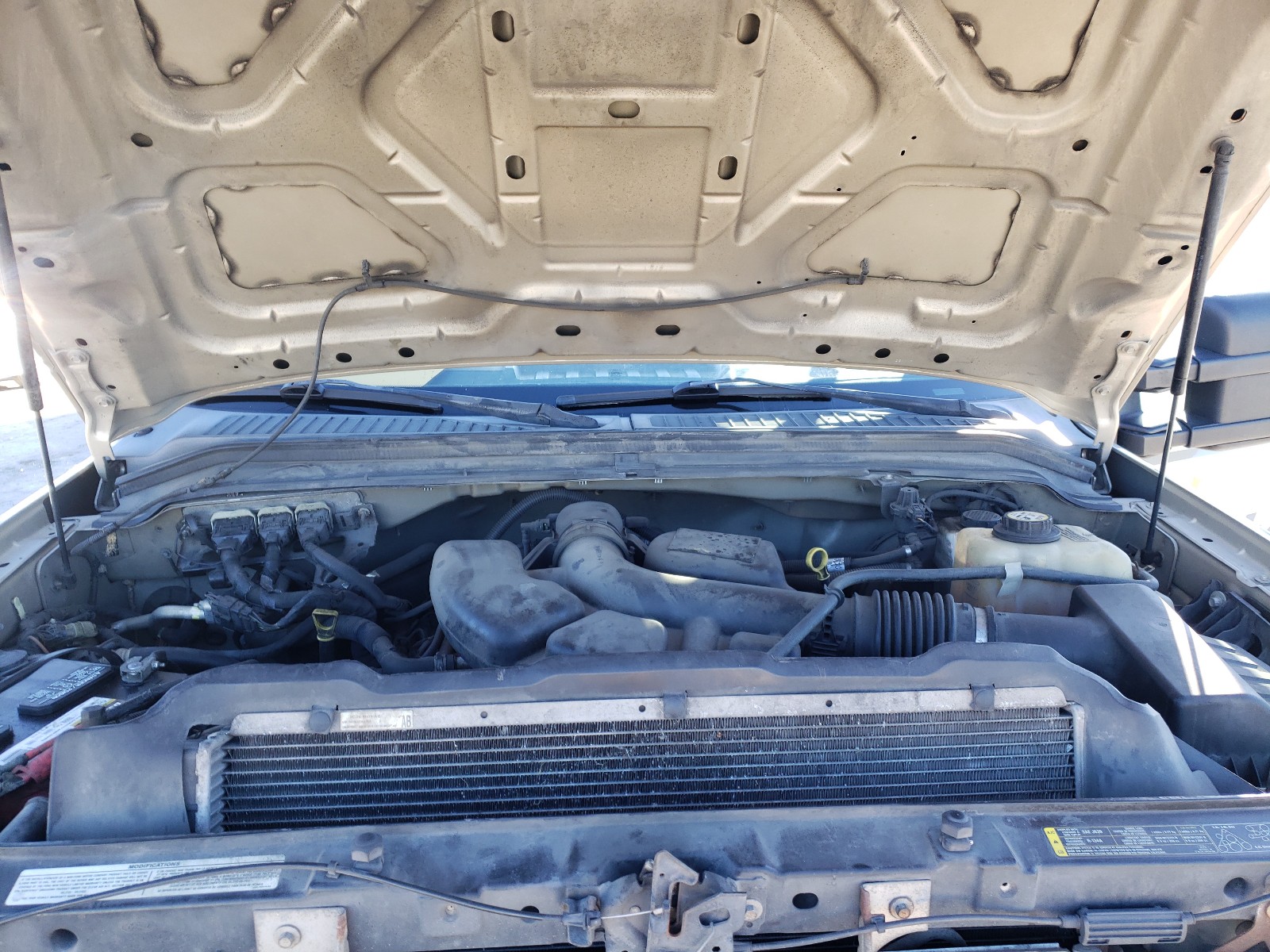 Photo 7 from auction – 2008 FORD F250 SUPER with VIN 1FDNF20578ED90648