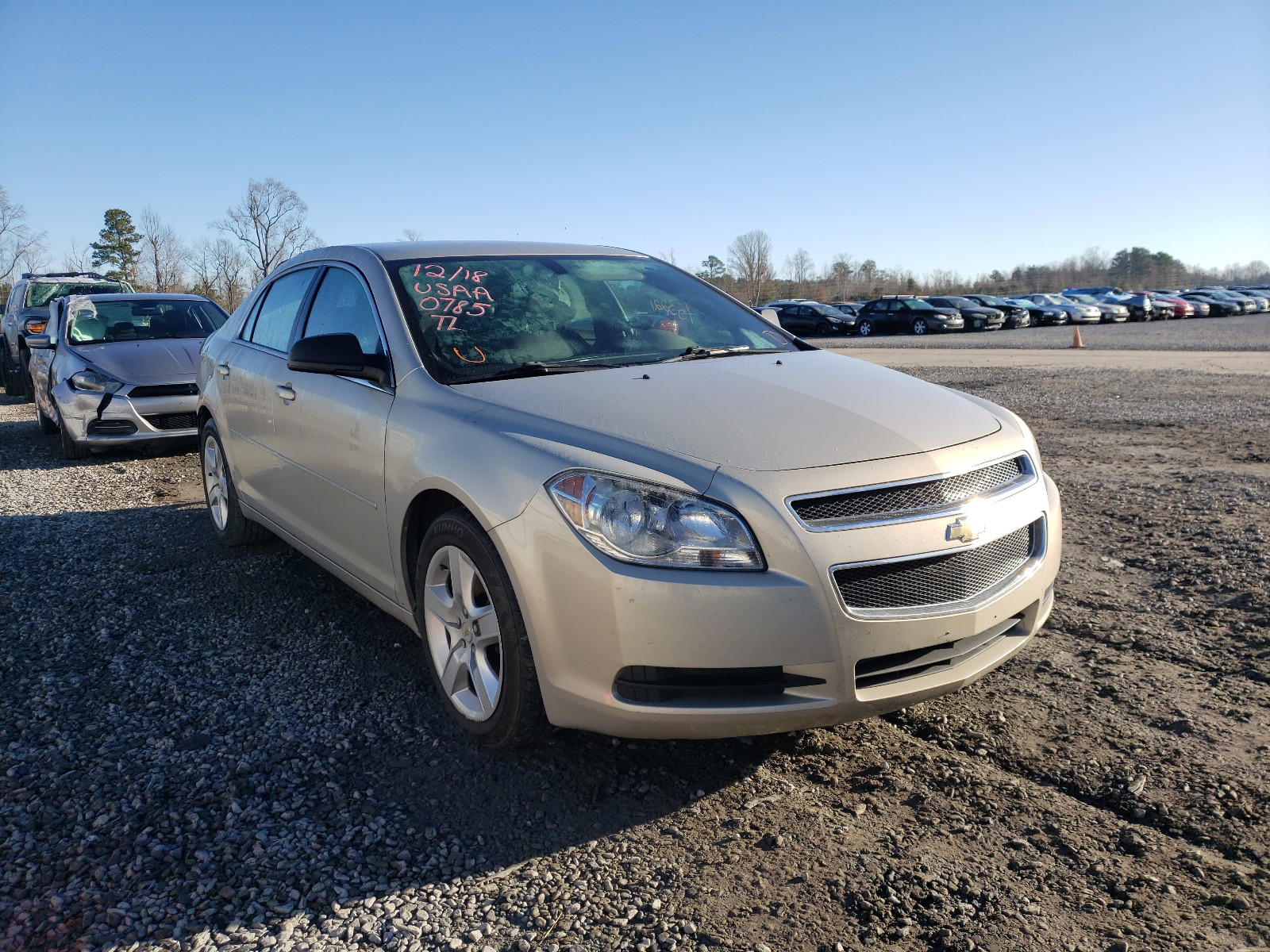 CHEVROLET MALIBU LS 2011 with VIN 1G1ZB5E19BF203686 - Photo from auction