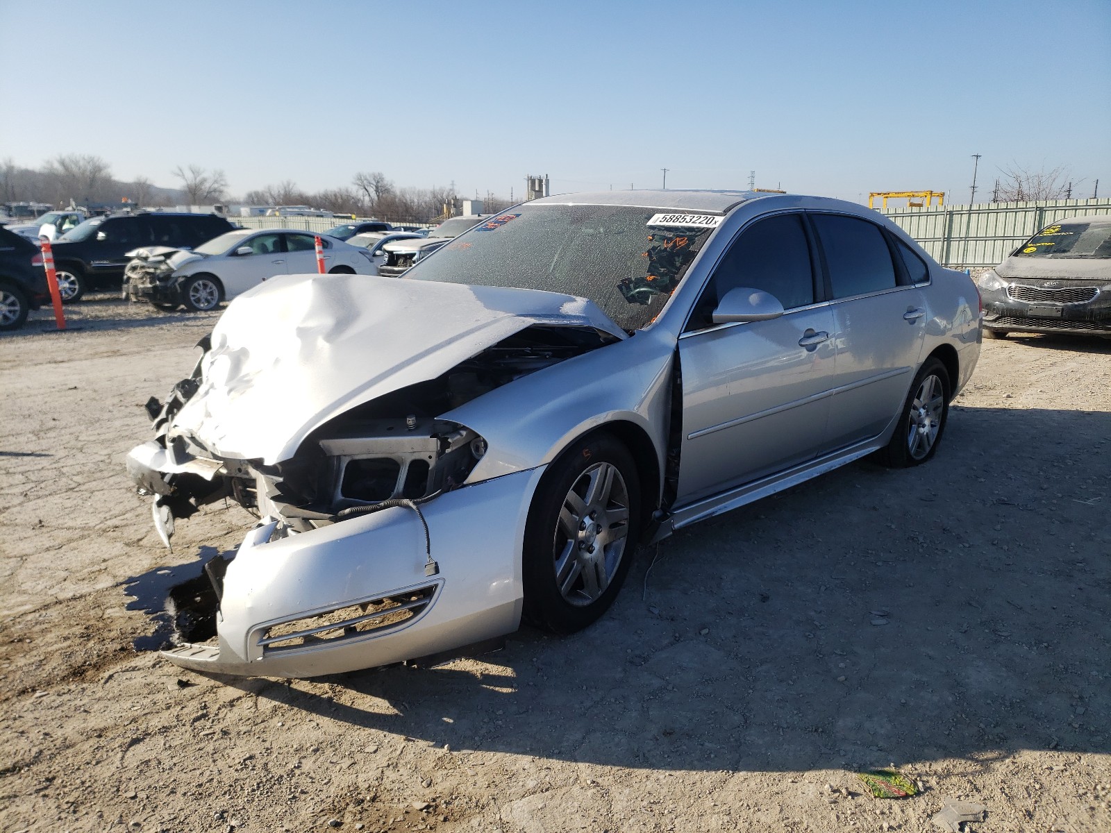 Photo 2 from auction – 2012 CHEVROLET IMPALA LT with VIN 2G1WG5E38C1254319