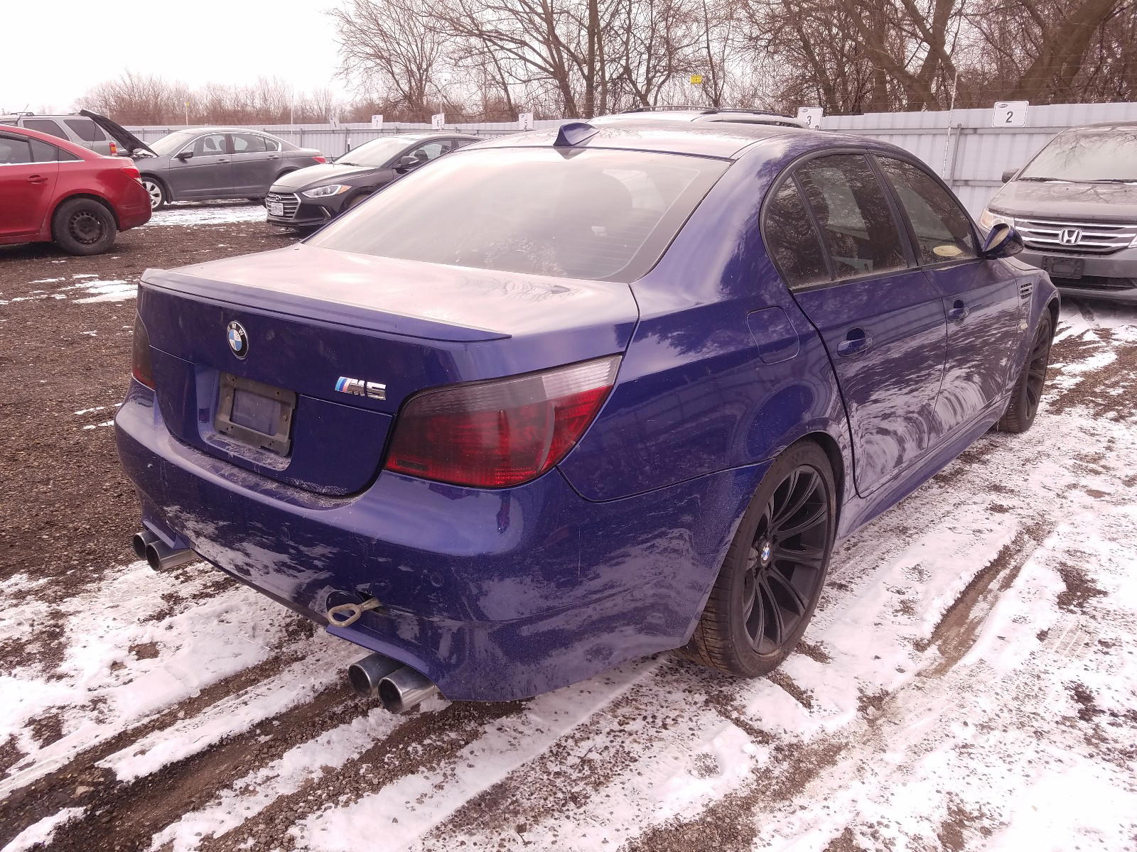 Photo 4 from auction – 2006 BMW M5 with VIN WBSNB93526B581180