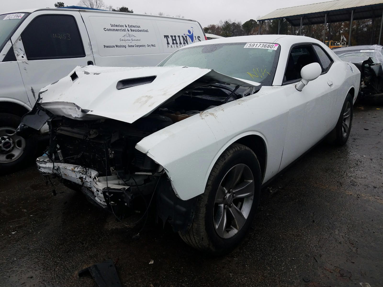Photo 2 from auction – 2015 DODGE CHALLENGER with VIN 2C3CDZAG1FH717355