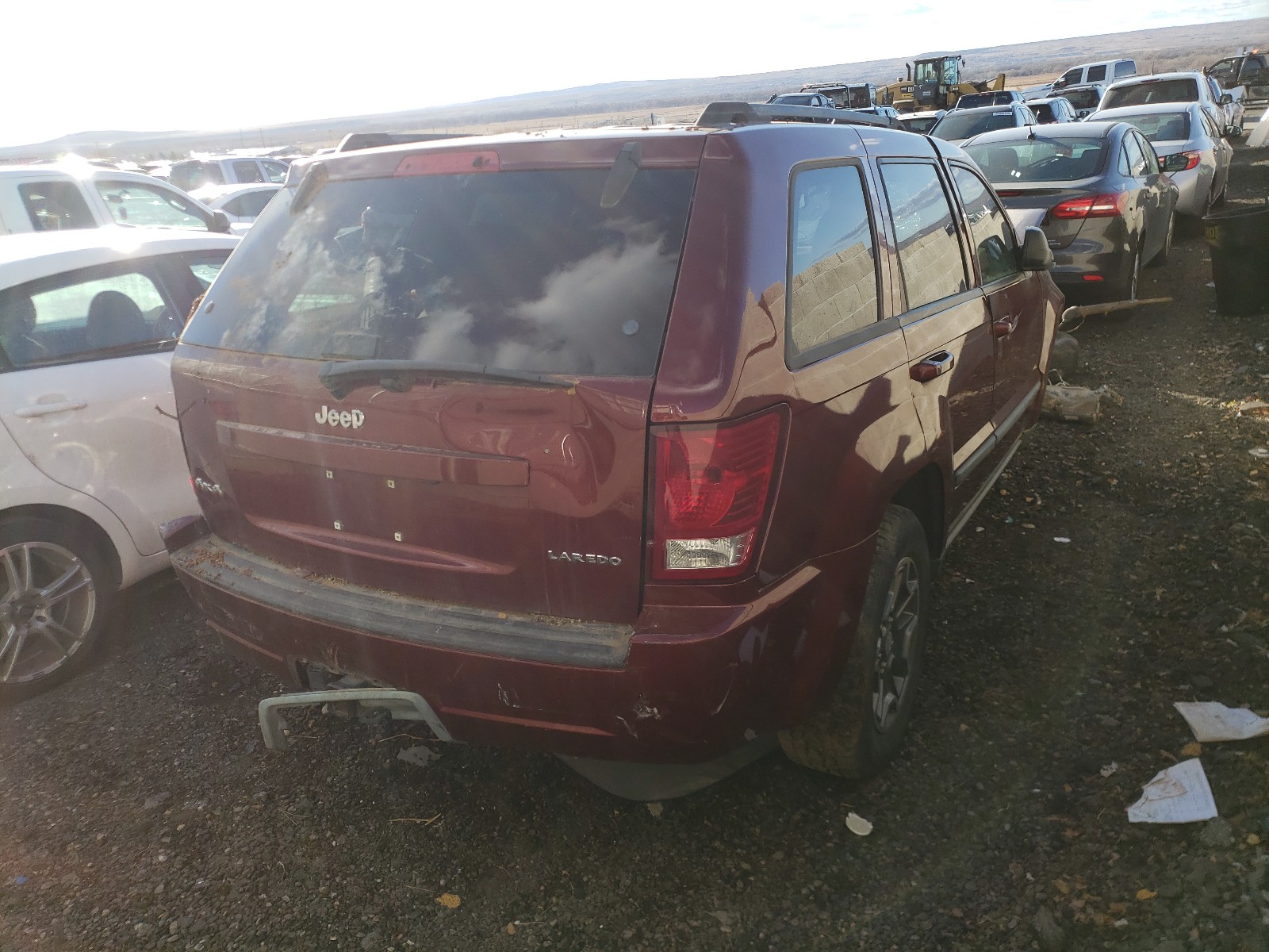 Photo 4 from auction – 2007 JEEP GRAND CHER with VIN 1J8GR48K27C514807