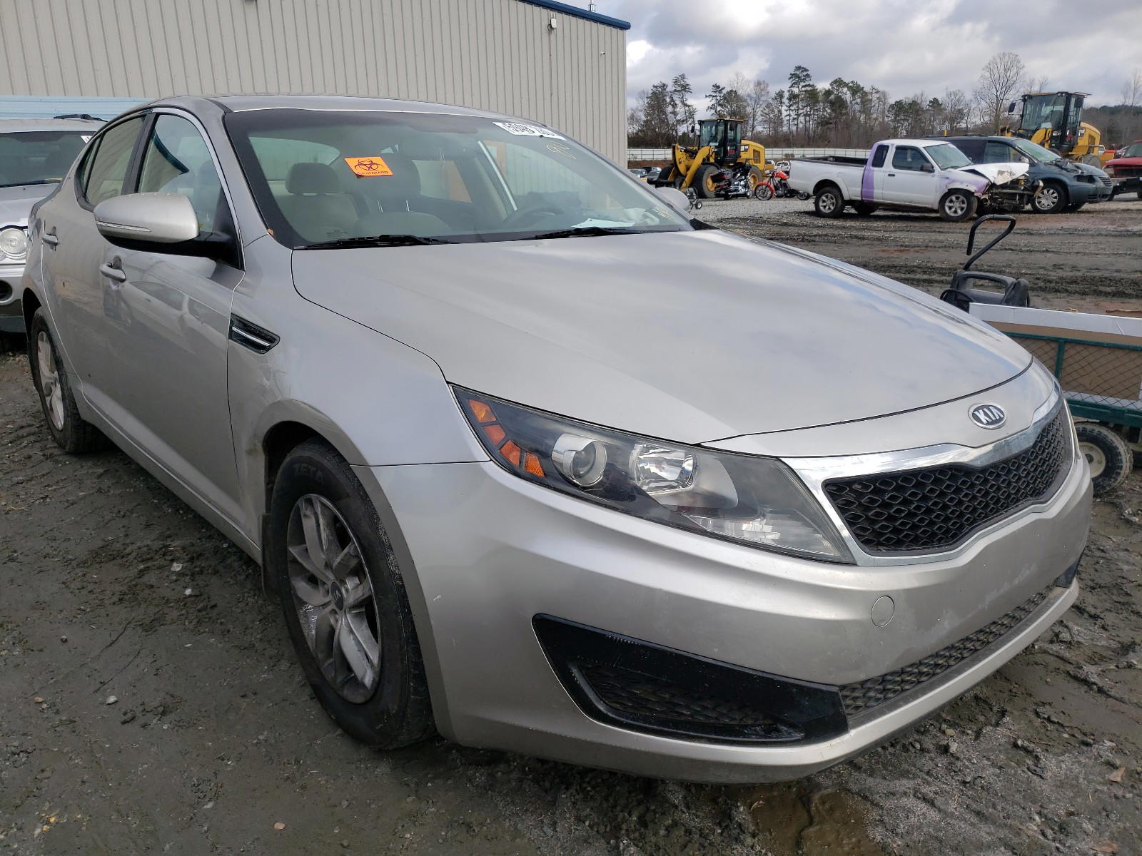 KIA OPTIMA LX 2011 with VIN KNAGM4A70B5188107 - Photo from auction
