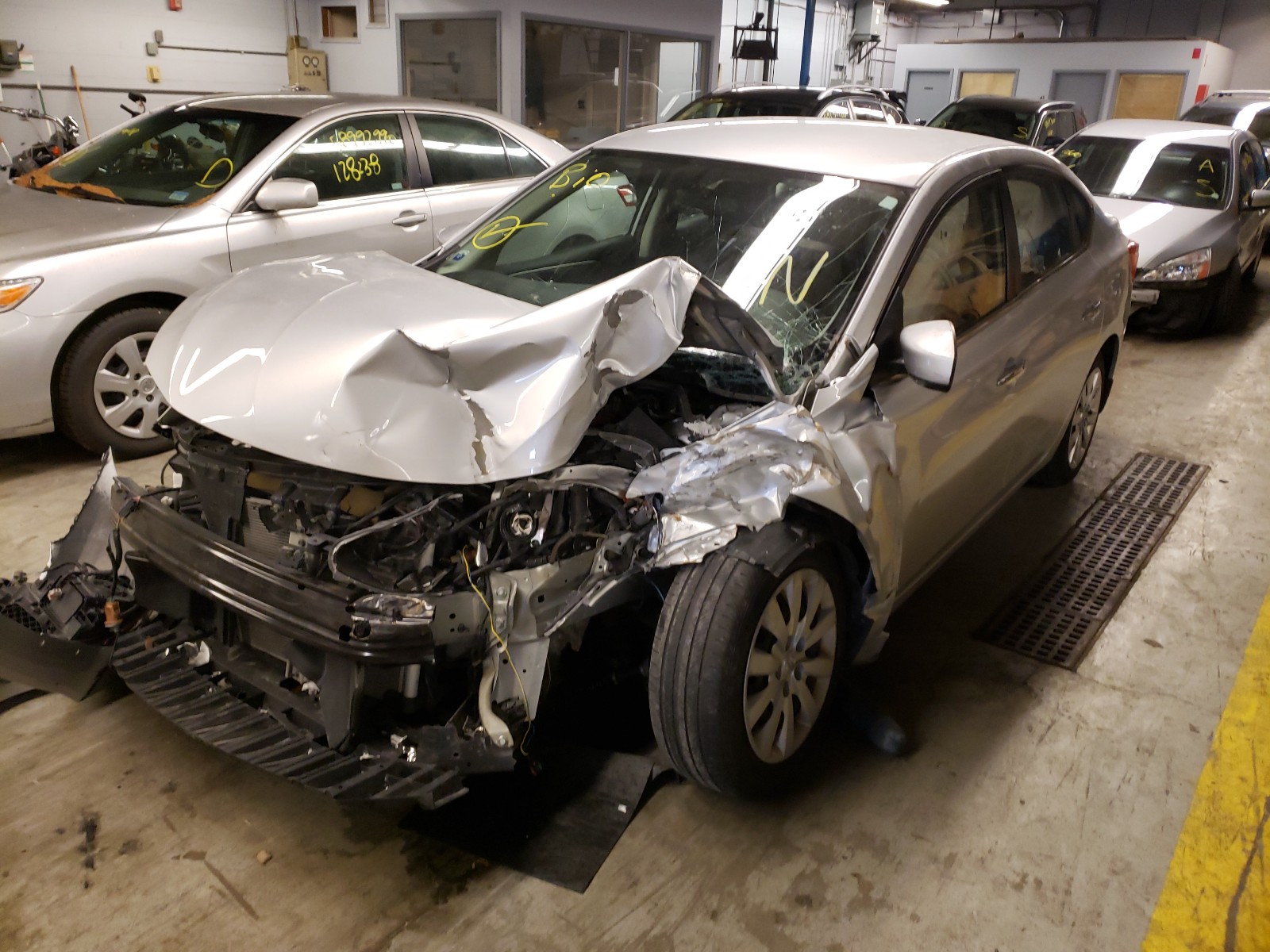 Photo 2 from auction – 2016 NISSAN SENTRA S with VIN 3N1AB7AP7GY334340
