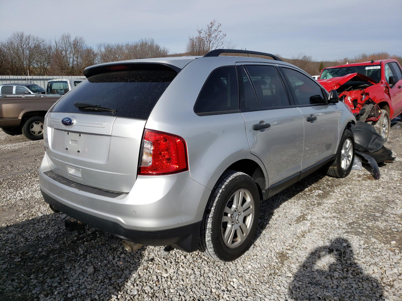 Photo 4 from auction – 2013 FORD EDGE SE with VIN 2FMDK3GC0DBA52001