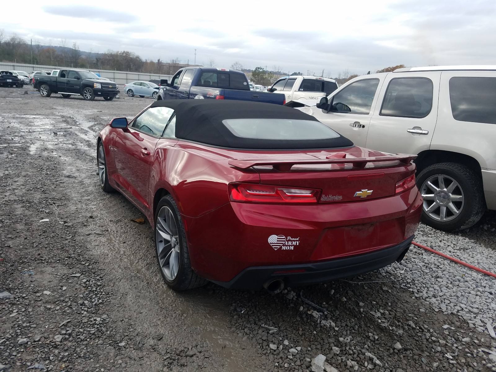 Photo 3 from auction – 2017 CHEVROLET CAMARO LT with VIN 1G1FB3DX7H0210953