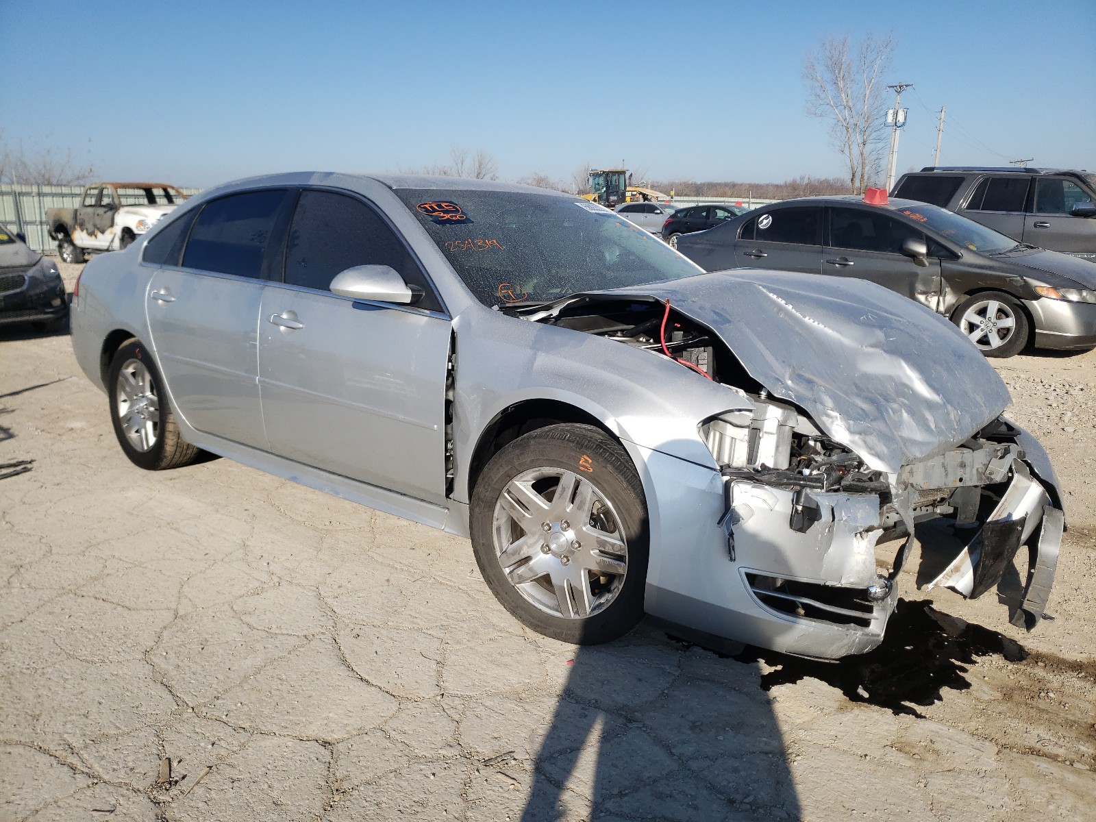 CHEVROLET IMPALA LT 2012 with VIN 2G1WG5E38C1254319 - Photo from auction
