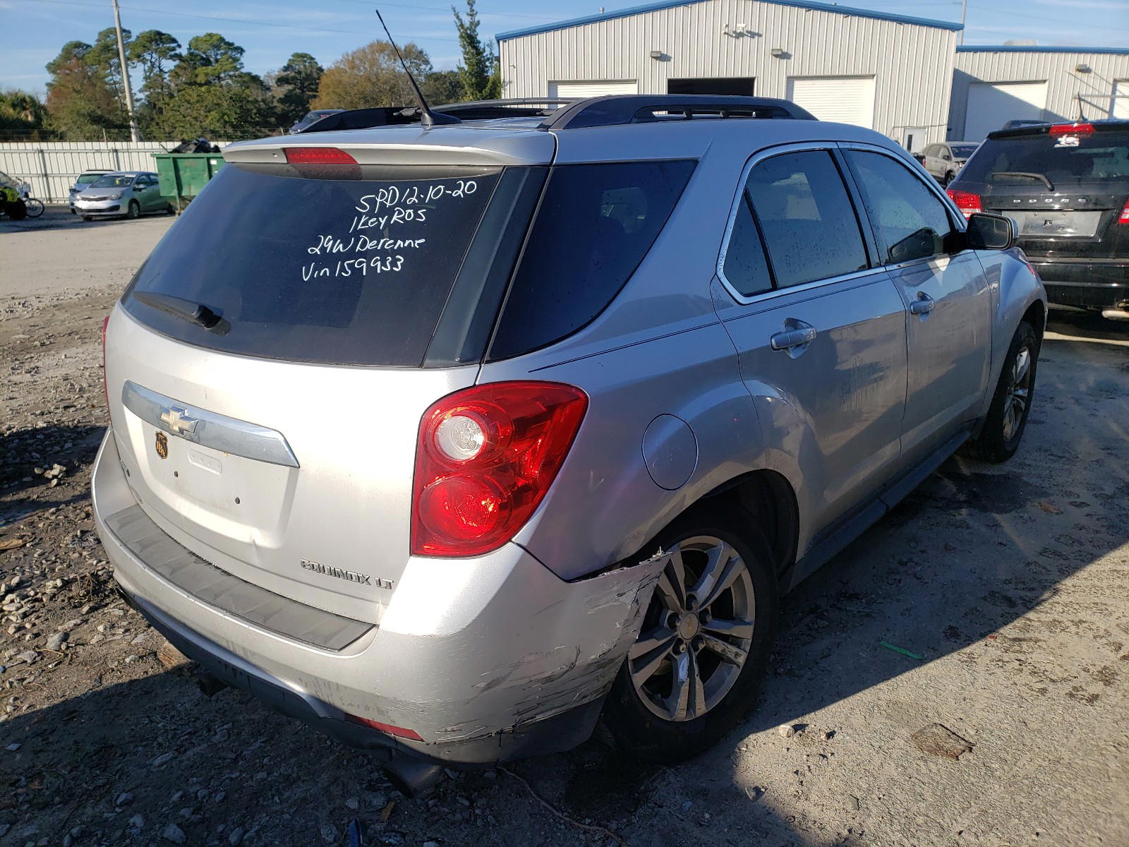 Photo 4 from auction – 2012 CHEVROLET EQUINOX LT with VIN 2GNFLPE58C6159933
